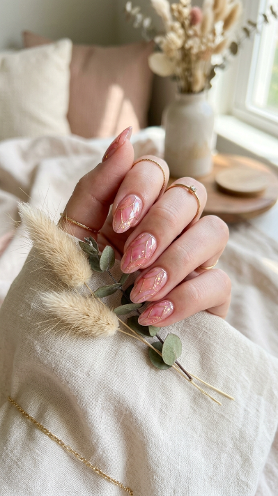 15+ Stained Glass Nails Ideas That Turn Your Manicure Into Art