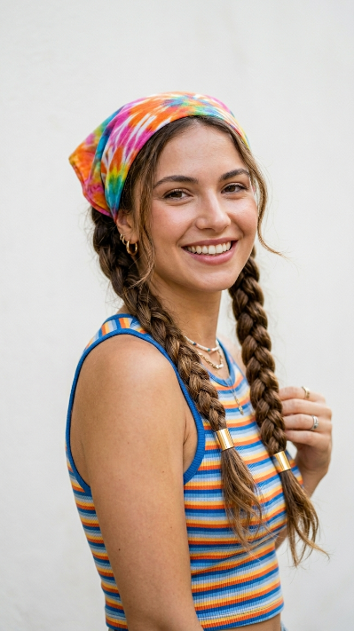 15 Hairstyles With Bandanas That Instantly Elevate Your Everyday Look