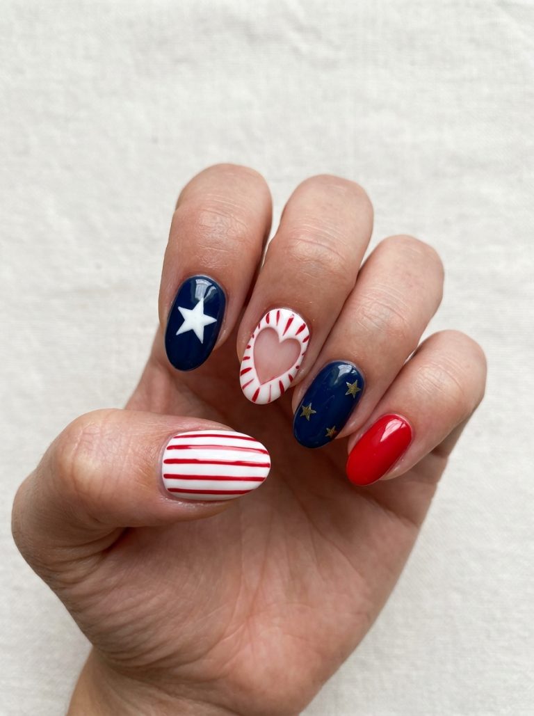 25+ 4th of July Nails Ideas to Light Up Your Independence Day Look
