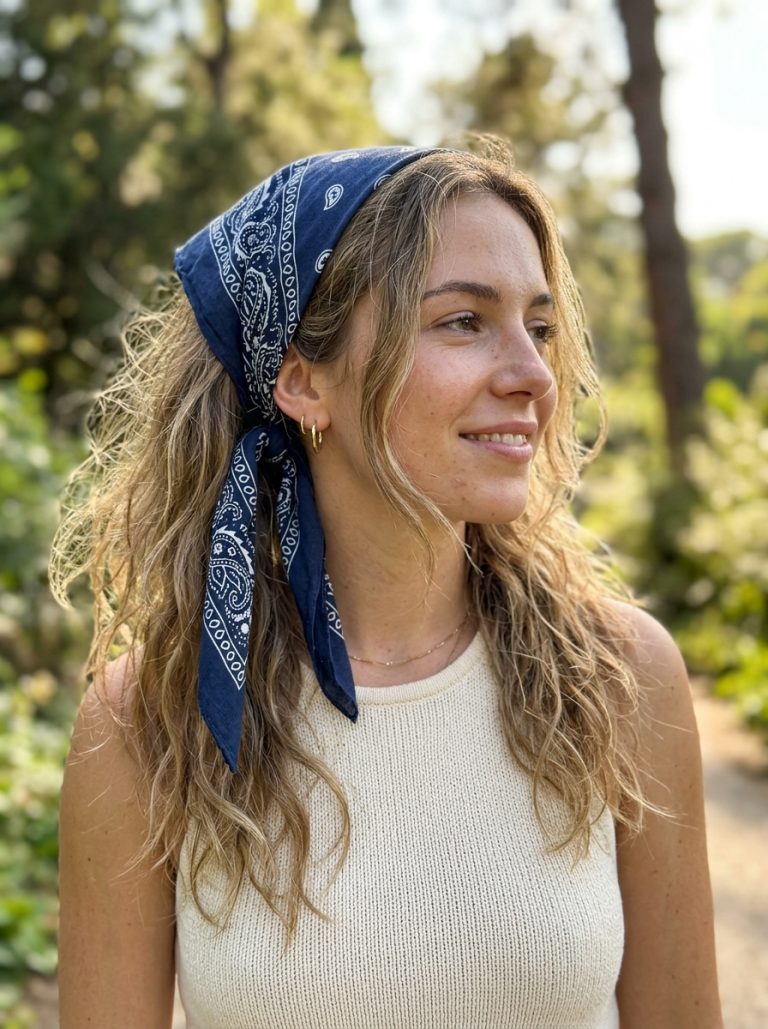 20+ Bandana Hairstyles I’m Loving Right Now (Effortless & Chic Ideas)