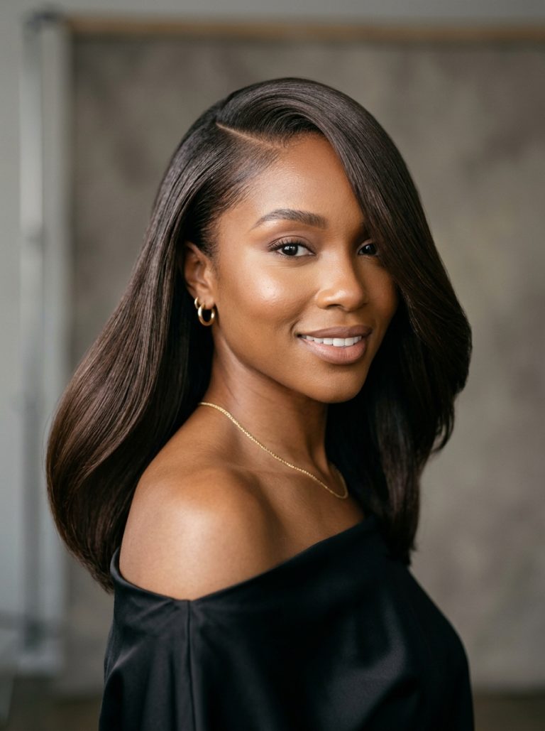 18+ Silk Press Hairstyles That Always Give Sleek, Glossy Perfection ✨