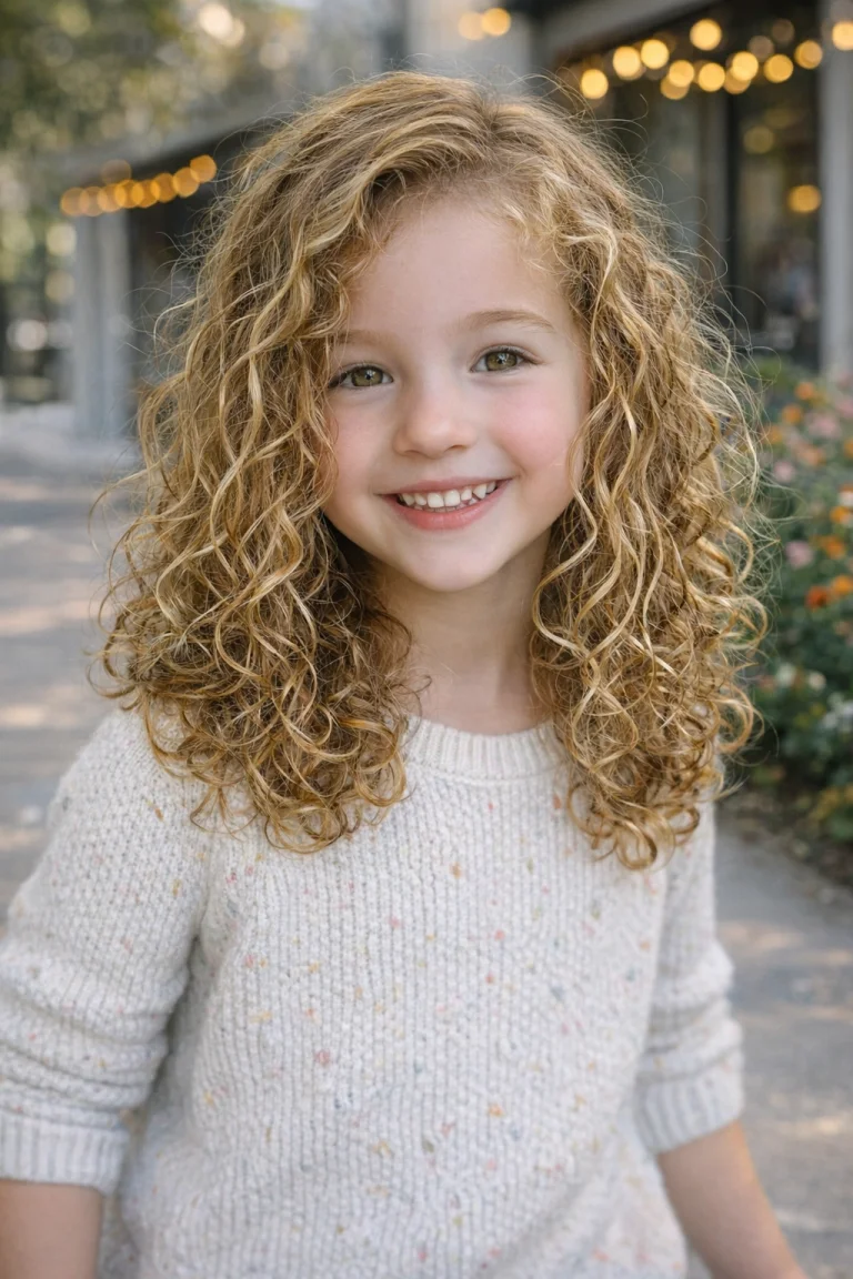 20+ Adorable Curly Hairstyles for Girls, Toddlers, and Kids