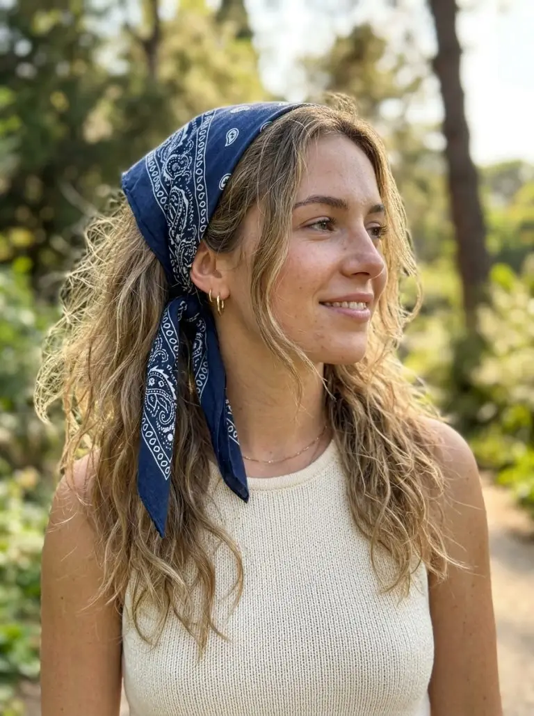 20+ Bandana Hairstyles I’m Loving Right Now (Effortless & Chic Ideas)